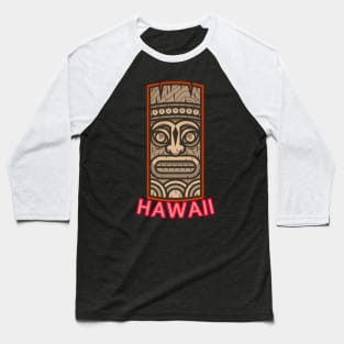 Hawaii t-shirt designs tiki Baseball T-Shirt